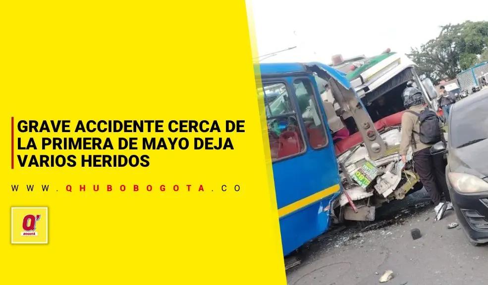 Kennedy: grave accidente cerca de la Primera de Mayo deja varios pasajeros heridos