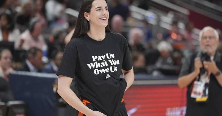 Kelsey Plum says she was joking about Caitlin Clark's team at All