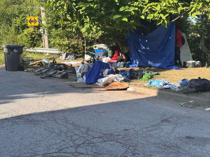 Indy Begins Clearing Fountain Square Homeless Camp