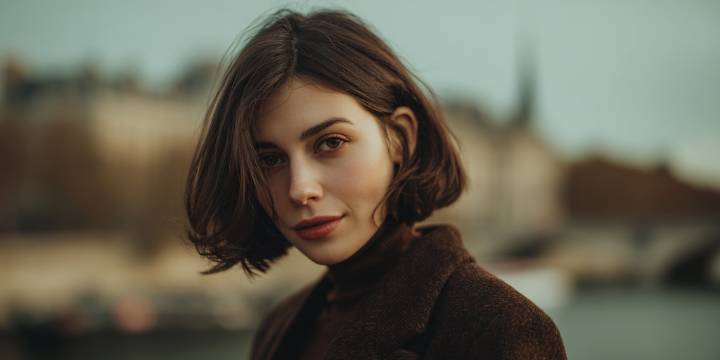 Carré: un corte de cabello versátil y rejuvenecedor, ideal para los rostros redondos