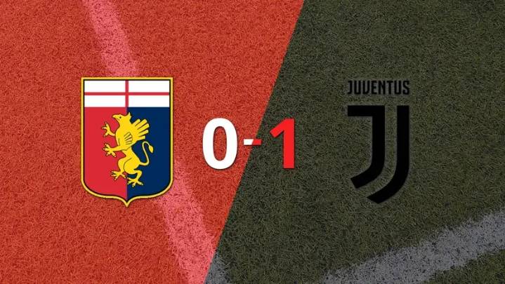 Serie A: Con gol de Dusan Vlahovic, Juventus se impuso 1 a 0 ante Genoa