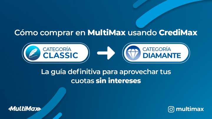 Cómo comprar en MultiMax usando CrediMax: La guía definitiva para aprovechar tus cuotas sin intereses