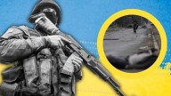 Soldado ucraniano ejecuta a mujer civil en carretera; dron ruso registra el momento