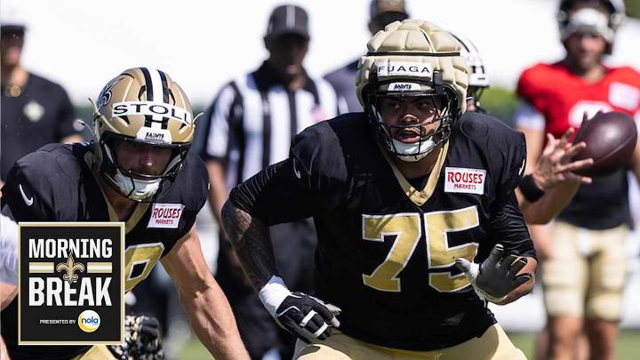 Morning Break: Saints get back to work