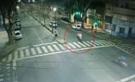 La Plata: el video del momento del accidente el que murió el repartidor en avenida 44