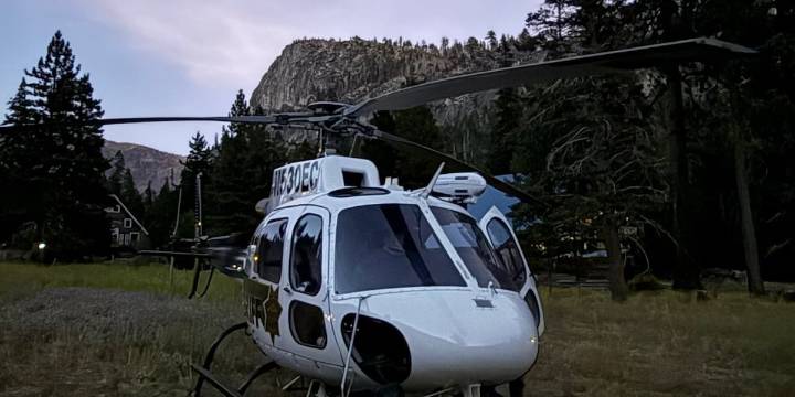 Echo 1 crew rescues mountain biker near Kirkwood