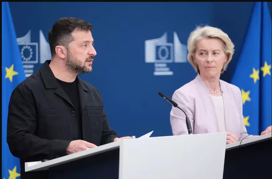 Zelenskyy lleva a líderes europeos a su reunión con Trump para acabar con la guerra de Rusia