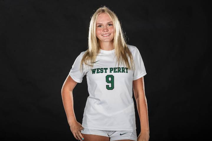 Maggie Morrison, West Perry girls soccer blank Juniata