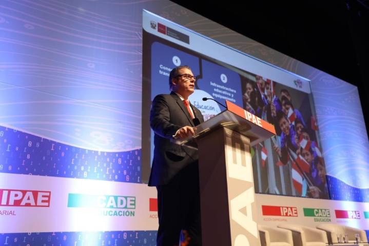 El ministro de Educación presentó su visión para el futuro del sector en CADE Educación 2025