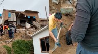 Tragedia en Ancón: muro de contención cae sobre vivienda y deja un fallecido