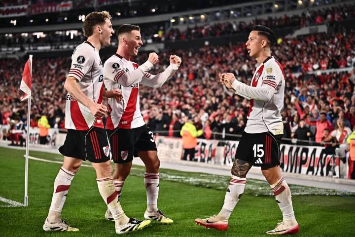 Recorrido. Llave de River en la Copa Libertadores 2025, tras los octavos de final