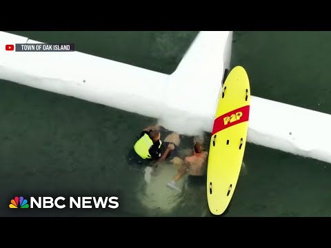 New video shows dramatic pilot rescue