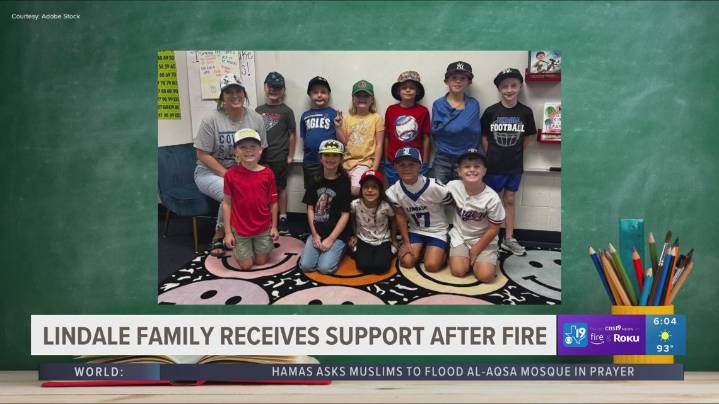 Lindale family's hope rekindled after fire with community's embrace