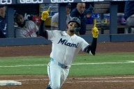 Los Marlins mandan a Máximo Acosta y sus récords en MLB a Triple A 