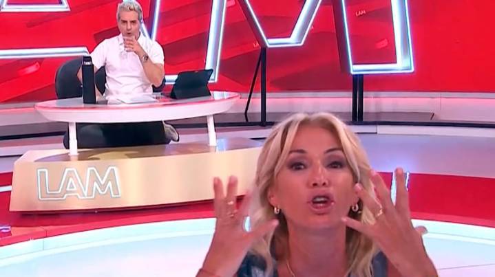 Yanina Latorre estalló en vivo en LAM, insultó a cámara y amenazó con irse