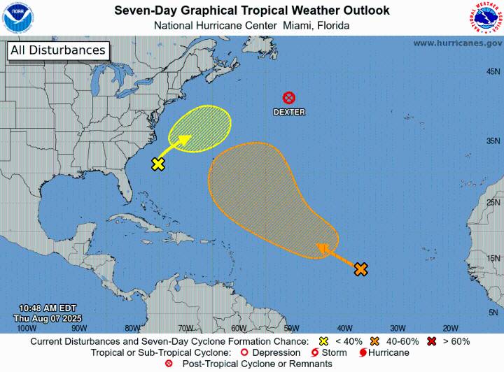 National Hurricane Center monitoring 3 systems, none pose a threat to Mississippi