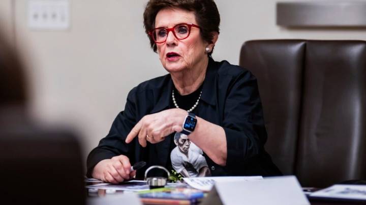 Young players have questions. At the US Open, Billie Jean King always has answers