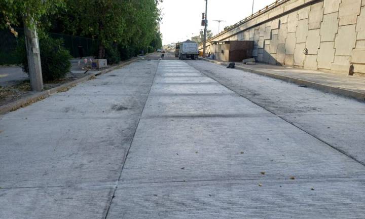 Obras del Gobierno de la Capital en lateral de Salvador Nava priorizan movilidad