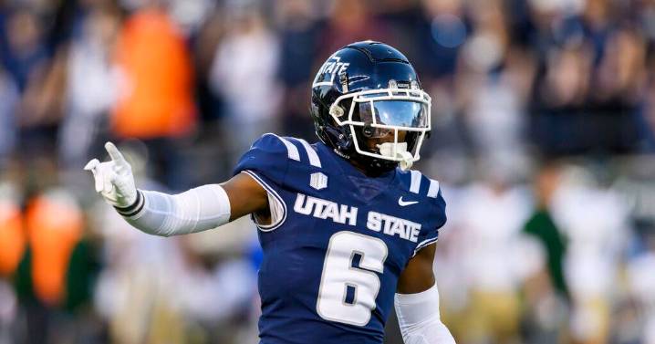 Utah State football player Ike Larsen suspended