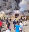Local comercial en Valencia se incendió