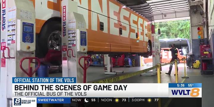Behind the scenes of game day: How the Vols get from point A to point B
