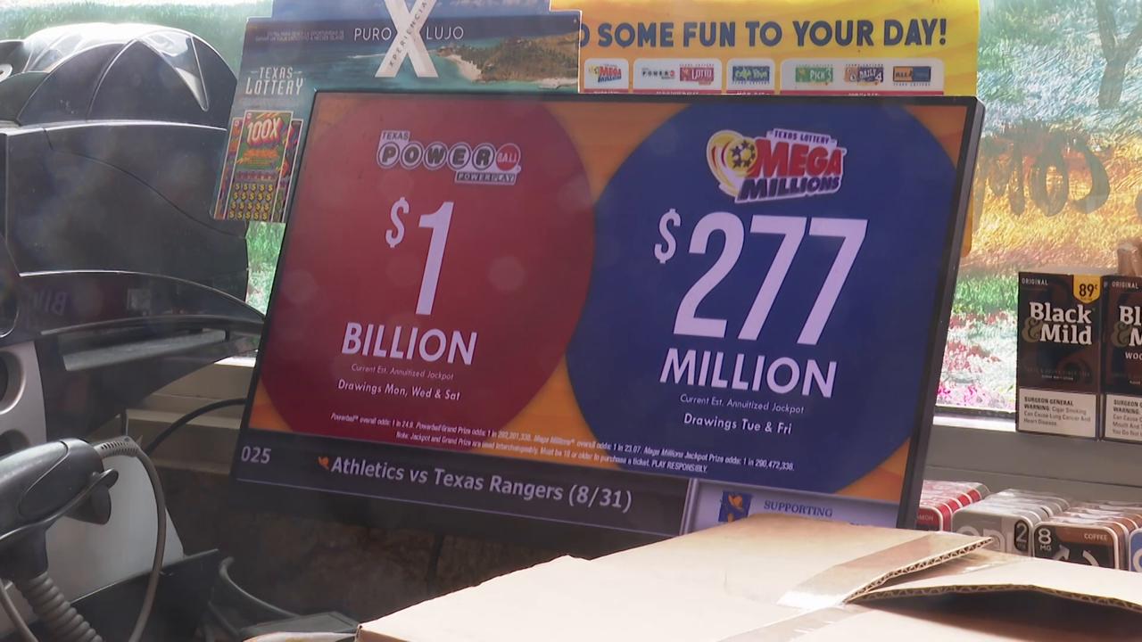Holiday weekend lottery drawing worth $1 billion