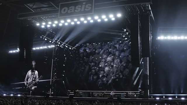 A man fell to his death during an Oasis concert at London's Wembley Stadium
