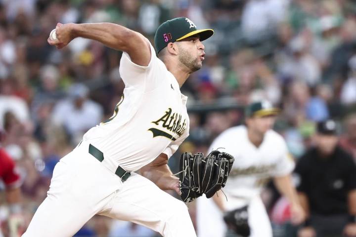 Morales, Rooker lead Athletics to 7