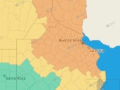 Sigue la alerta. Los valores de precipitación se acercaron al promedio de lo que cae en todo el mes: cuándo deja de llover