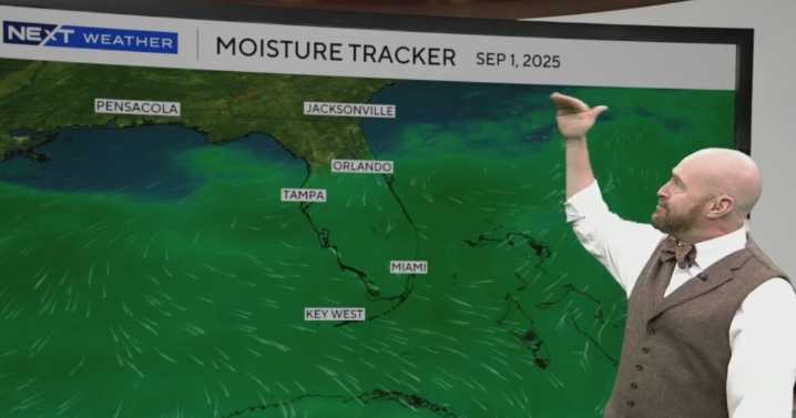 Rainy afternoon for this South Florida's Labor Day weekend. See NEXT Weather timeline.