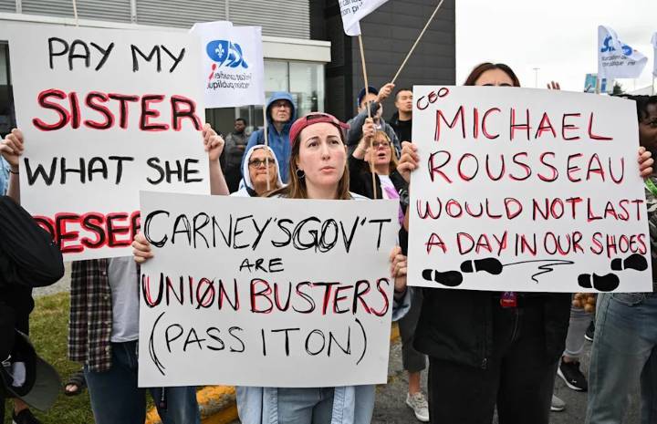 'Lots of turbulence': Air Canada flyers describe cancellation, rebooking chaos amid strike