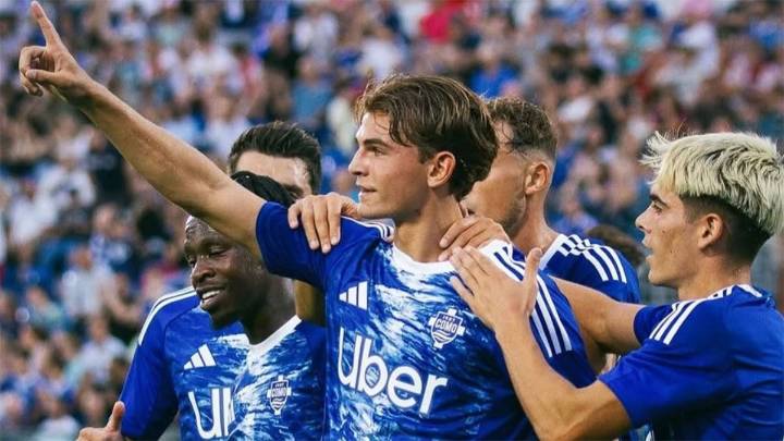 Nico Paz se destacó en el triunfo del Como contra la Lazio de Taty Castellanos