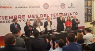 Alfonso Durazo anuncia convenio con notarios para ampliar campaña de testamentos en Sonora