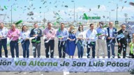 Ricardo Gallardo entrega Vía Alterna Sur en SLP