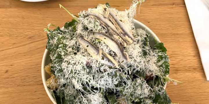 Here’s the UWS Dish: Motorino’s Baby Kale Caesar Salad