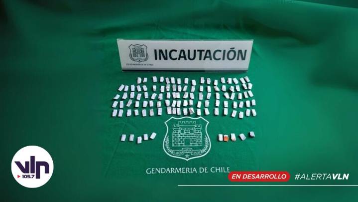 Gendarmería detiene a mujer que intentó ingresar droga a la cárcel de Molina