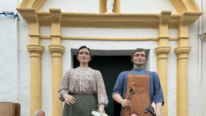 Dos ferreriencs de altura: Àgueda y Tomeu, los primeros gegants del municipio