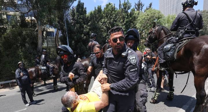 Guerra en Gaza | Israel: Al menos 38 detenidos en protesta para pedir negociar para liberar a los rehenes en Franja de Gaza | Palestina | Tel Aviv | Foro de Familias de Rehenes y Desaparecidos | Últim