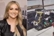 Jamie Lynn Spears' Dog Drives Golf Cart into Her Car