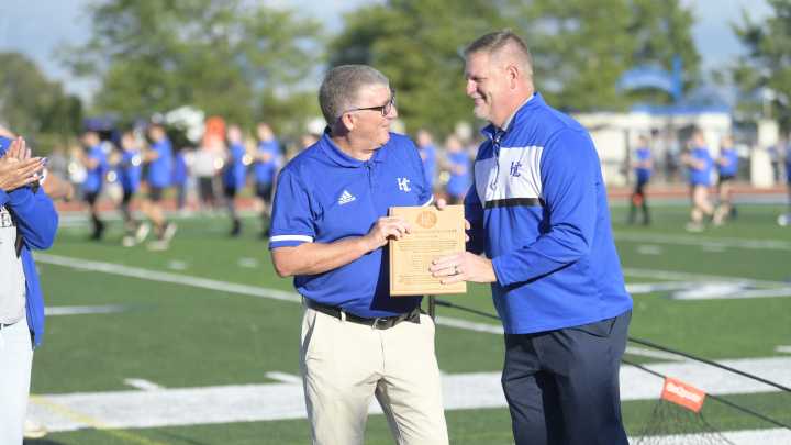 Harper Creek icon humbled with naming of Ed Greenman Athletic Facility