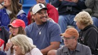 Lions star Penei Sewell attends Richmond-St. Clair football game