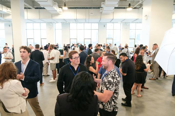 Nearly 200 local business leaders gather for Summer Networking Night at the Borden Complex