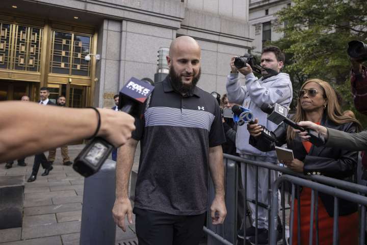 Former aide to Eric Adams pleads guilty to soliciting straw donations for mayor’s campaign