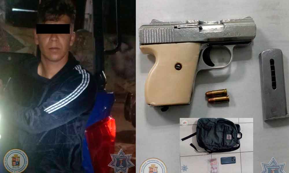 DETIENEN A LUIS POR ASALTAR A CIUDADANO CON UNA PISTOLA EN DELTA