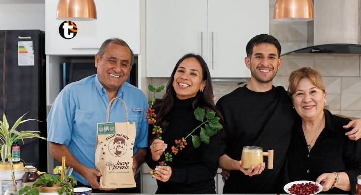 SAÚL Y ELENI MARÍN SALAZAR · “Nuestro café es sabroso y saludable”
