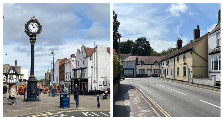 The Midlands town and village four miles apart where visitors say different things