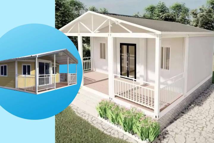 This Tiny Home with a Front Porch Is Under $10K at Amazon