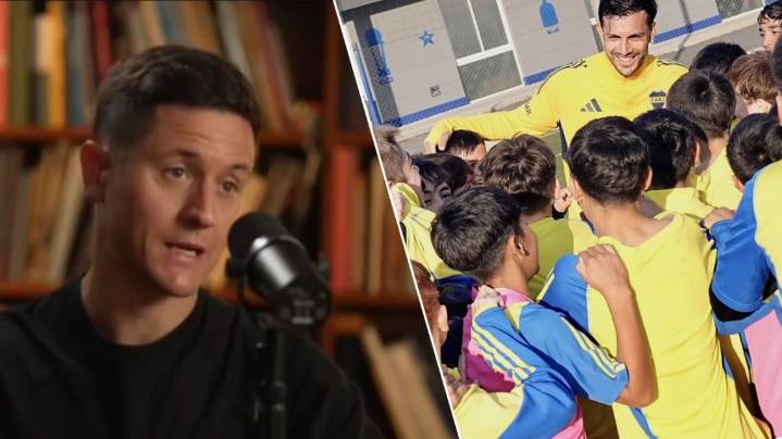 Ander Herrera tuvo una dura confesión sobre Boca Predio: "el 85/90% de los chicos de las inferiores de Boca están en índice de pobreza"