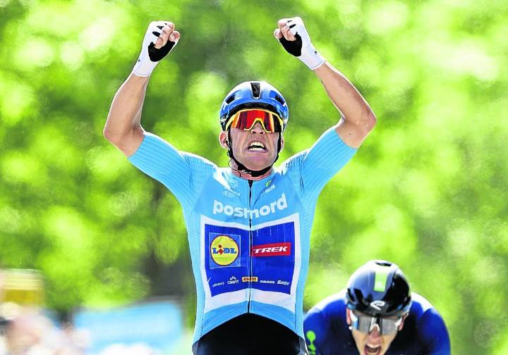 Pedersen, al acecho del número de victorias de Pogacar
