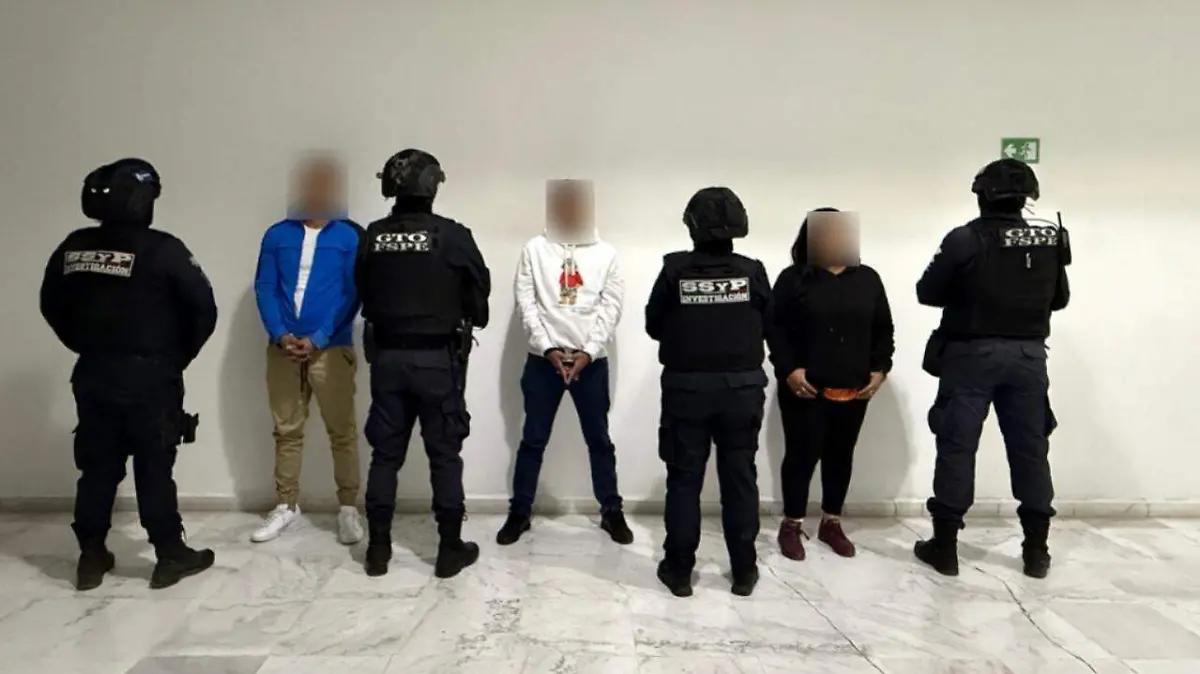 Desmantelan presunta célula criminal que operaba en Irapuato y Salamanca; eran originarios de Jalisco